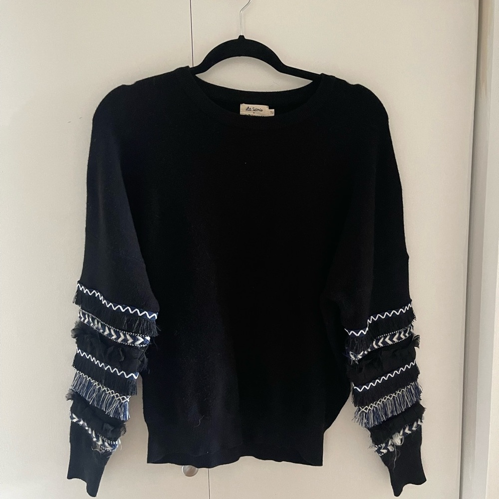 Black Crew Neck Sweater